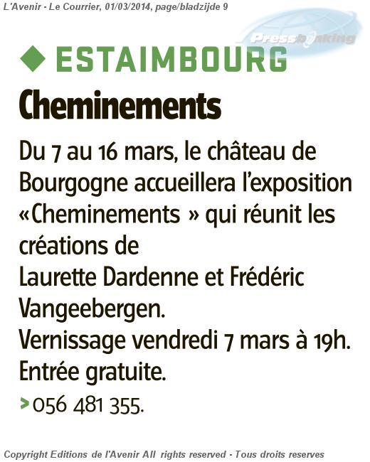 « Cheminements »