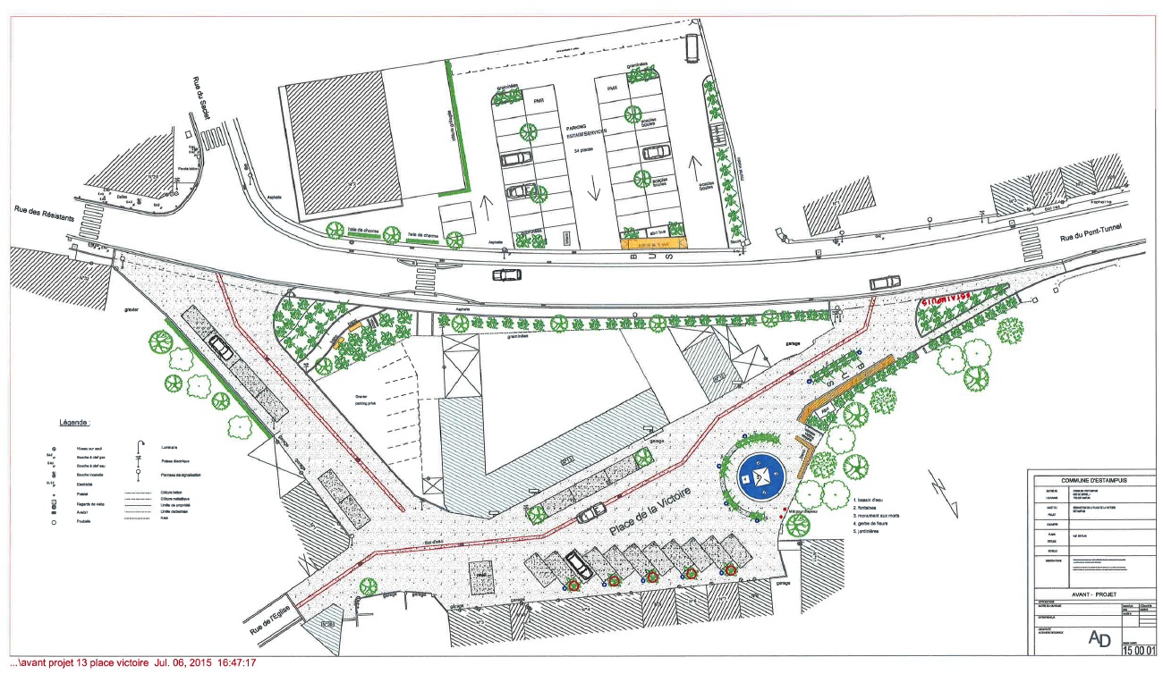 Place de la Victoire: Présentation de l’avant projet