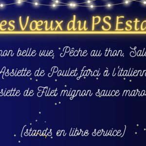 Repas de voeux : Save the date !