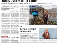 Daniel Senesael à la Cop23